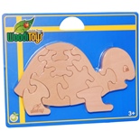 WoodiToys Träpussel 9 Bitar Sköldpadda