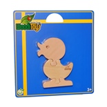WoodiToys Träpussel 3 Bitar Anka