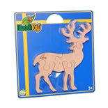 WoodiToys Träpussel 5 Bitar Ren