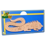 WoodiToys Träpussel 10 Bitar Ödla