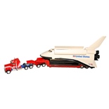 Siku Lastbil & Low Loader med Rymdfärjan Columbia 1:55