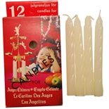 Julgransljus Skruvade Vita 12-Pack