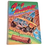 4x4 Adventure Linjerad Kollegieblock A4