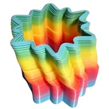 Trappspiral i Plast Rainbow Sun 80 mm
