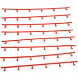 Tomy AFX Aurora Räcken 355 mm 8-Pack
