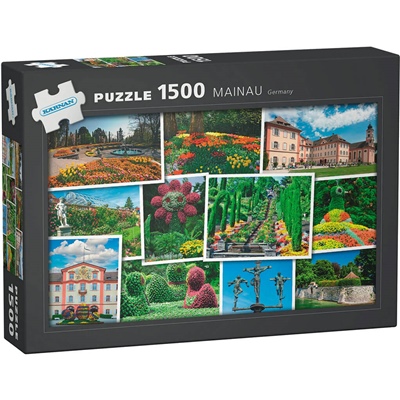 Kärnan Pussel 1500 Bitar Mainau Germany, 590008