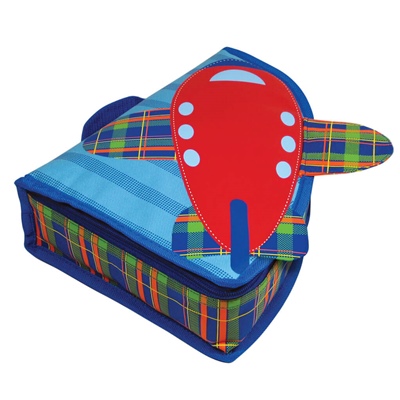 Neat-Oh Plaid Pals Albert Airplane Lunch Box, A1827XX