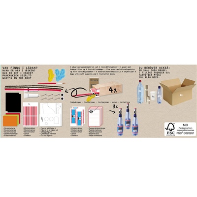 ReCycleMe Pirat Party 4-Pack, 73.1070