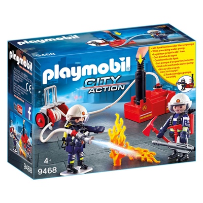 Playmobil Brandmän med Vattenpump, 9468P