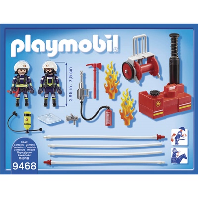 Playmobil Brandmän med Vattenpump, 9468P