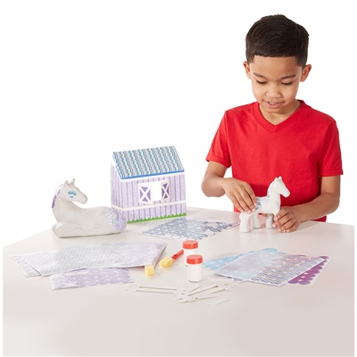 Melissa & Doug Decoupage Made Easy Häst och Ponny, 40107MD