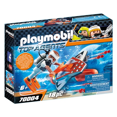 Playmobil SPY TEAM Undervattensskjutare, 70004P