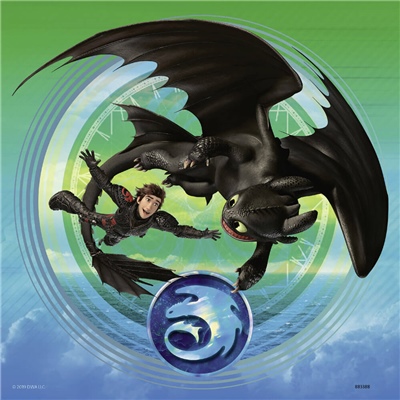 Ravensburger Pussel 3x49 Bitar How To Train Your Dragon, 080649