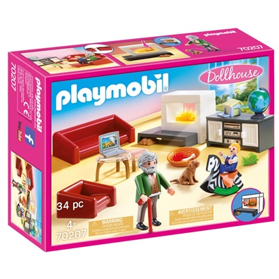 Playmobil Bekvämt Vardagsrum, 70207P