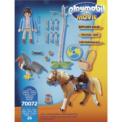Playmobil: THE MOVIE Marla med Häst, 70072