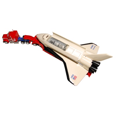 Siku Lastbil & Low Loader med Rymdfärjan Columbia 1:55, 4016SK