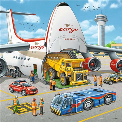 Ravensburger Pussel 3x49 Bitar Above the Clouds, 050338