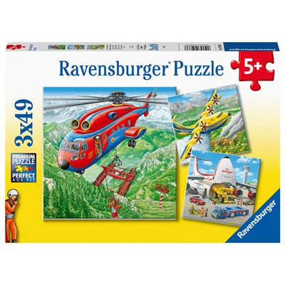 Ravensburger Pussel 3x49 Bitar Above the Clouds, 050338