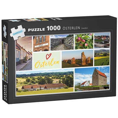 Kärnan Pussel 1000 Bitar Österlen Sweden, 580048