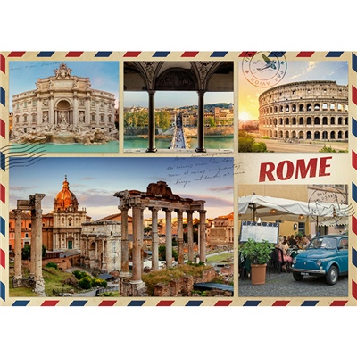 Jumbo Pussel 1000 Bitar Greetings from Rome, 18862
