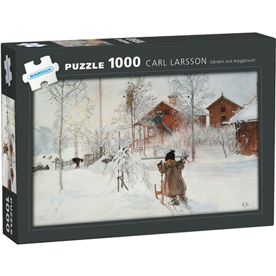 Kärnan Pussel 1000 Bitar Carl Larsson Gården och Brygghuset, 580060