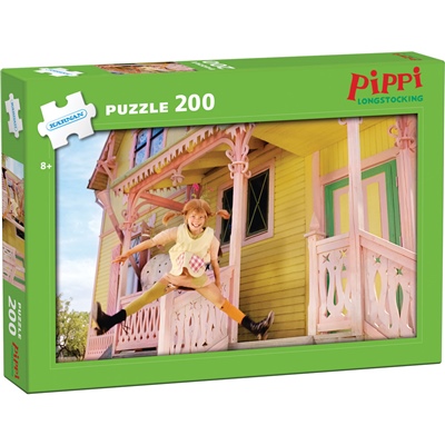 Kärnan Pussel 200 Bitar Pippi Långstrump, 550016