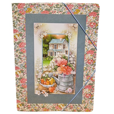 Country House Gummibandsmapp 3-Klaff A4, 7320431521855