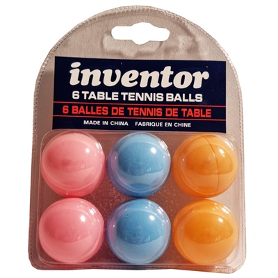 Bordtennisbollar Junior 6-Pack, 7332598080458