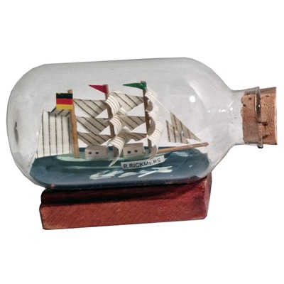 Flaskskepp 7 cm 1 st, 754001947
