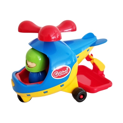 Gowi Helikopter med Pilot 16 cm, 965GO