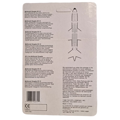 ERTL Jet Tran Flygplan McDonnell Douglas DC-10 SAS, 2379E