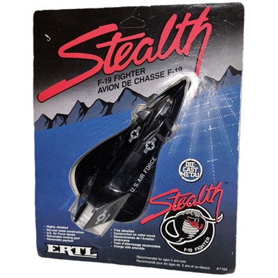 ERTL F-19 Stealth Fighter Die-Cast Metal, 1164