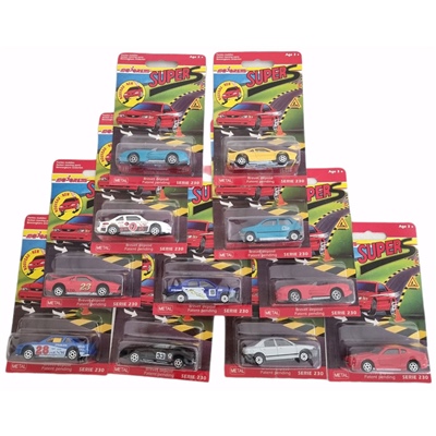 Majorette Super S Små Leksaksbilar i Metall 3-Mixpack, 03492010