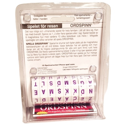 Original Ordspinn - Ordspelet du håller i handen!, 728369852008