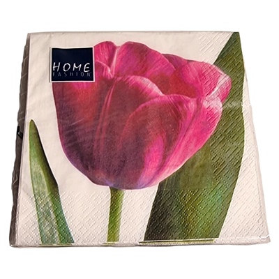 Home Fashion Lunchservett 33x33 cm 20-Pack Tulpan, 210006