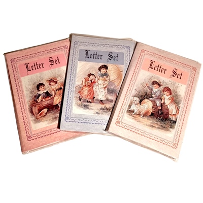 Brevpappersset med Papper och Kuvert Nostalgi 3-Pack, LS-2123ABC