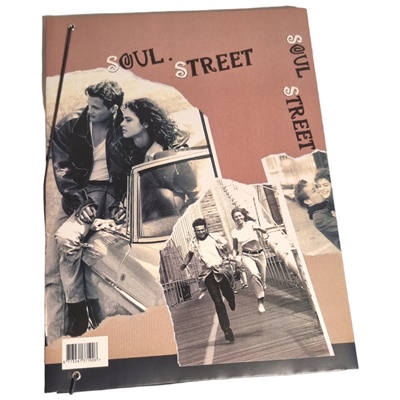 Soul Street Gummibandsmapp 3-Klaff A4, 37192