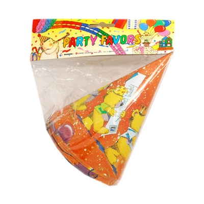 Partyhattar Björnar 6-Pack, 111106