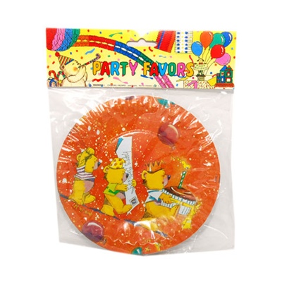Papperstallrikar Björnar 6-Pack, 111120