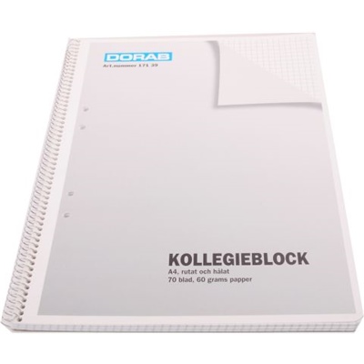 Kollegieblock Rutat 10-Pack, 17139