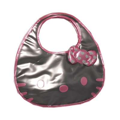 Hello Kitty Handväska D-Cut Blank Silvergrå, 23458-3